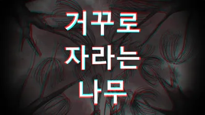 거꾸로 자라는 나무